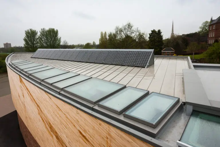Michael Baker Boathouse - rooflights