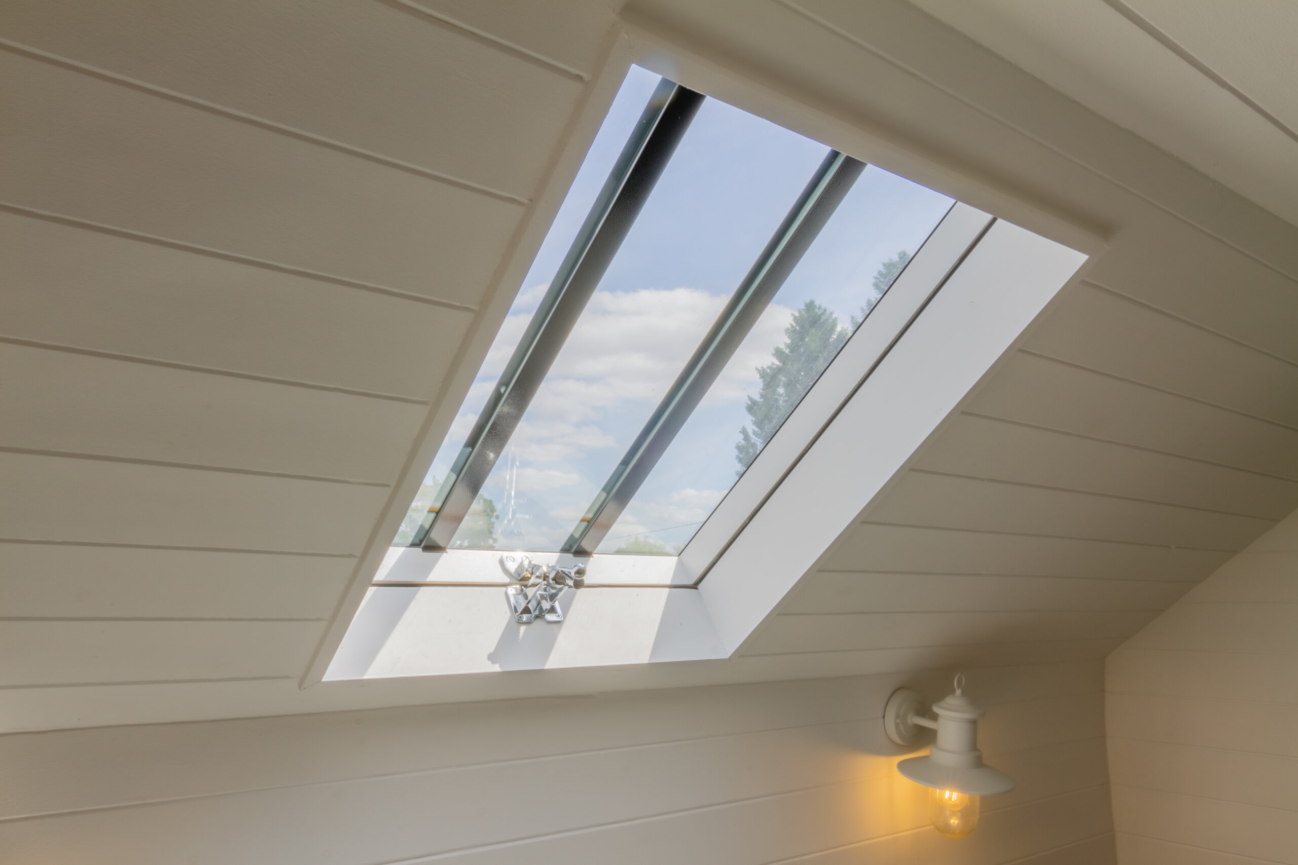 Conservation Rooflight in a bathroom setting. Double Red Duke - Home banner - Homeowner Hub Inspiration